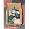 Image 1 : LOT OF 4 MINI GREEN PROPANE TANKS