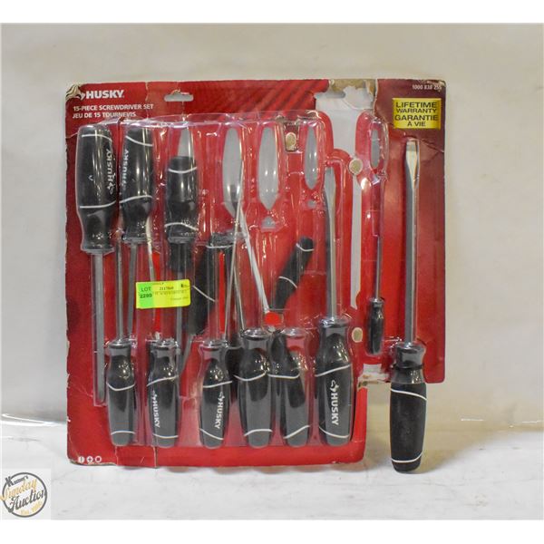 HUSKY 13 PC SCREWDRIVER SET
