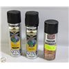 Image 2 : LOT OF BLACK RUST PAINT