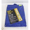 Image 1 : SHOPRO 8FT X 10FT UTILITY TARP - BLUE