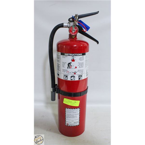 LARGE FULLY CHARGED FIRE EXTINGUISHER