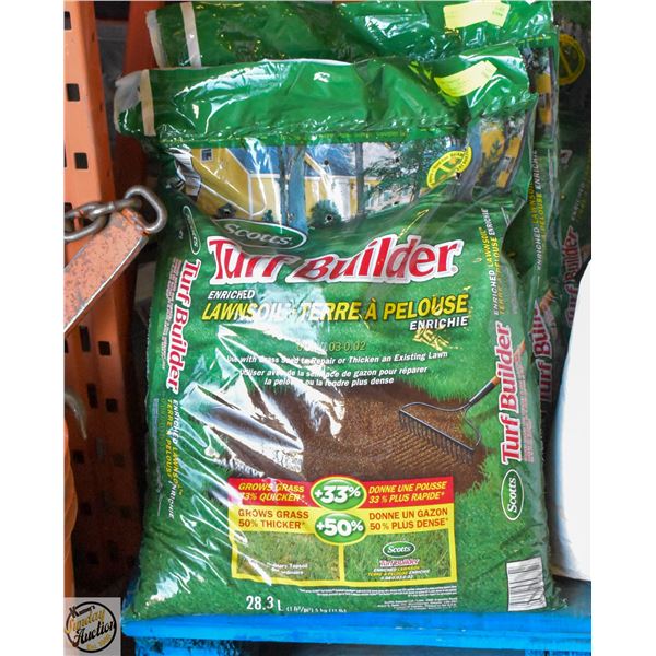 28.3 L SCOTTS TURF BUILDER ENRICHED LAWNSOIL