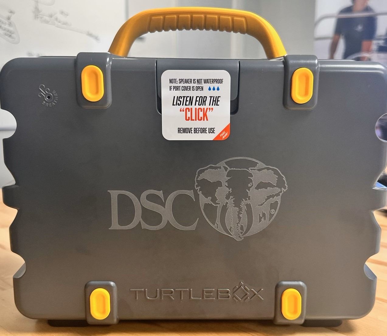 Customized Turtlebox TurtleBox Bluetooth Speaker customized for DSC