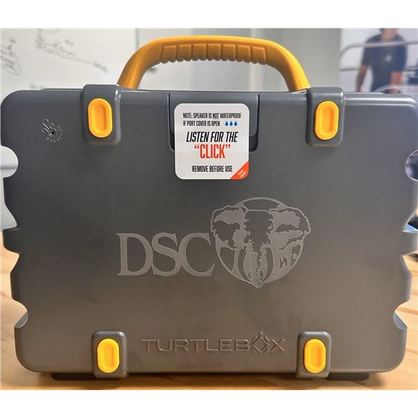 TurtleBox Bluetooth Speaker customized for DSC