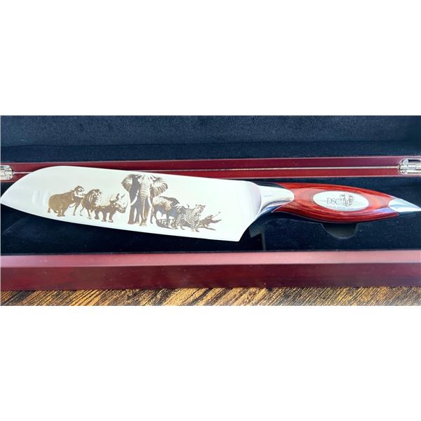 Flint and Flame Dangerous Seven Chefs Knife