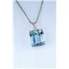 Image 3 : Gorgeous Large Certified Aquamarine and Diamond