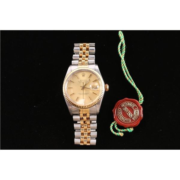 Rolex Oyster Perpetual Date Wristwatch