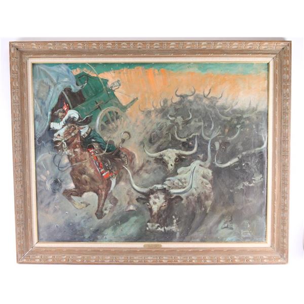 Original Oil on Board Painting.