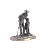 Image 2 : Fine Art Bronze, Man and Child.