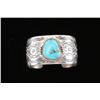 Image 1 : Blue Ridge Turquoise & Sterling Cuff.