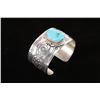 Image 2 : Blue Ridge Turquoise & Sterling Cuff.