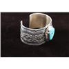 Image 4 : Blue Ridge Turquoise & Sterling Cuff.