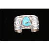 Image 5 : Blue Ridge Turquoise & Sterling Cuff.
