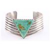 Image 1 : Large Sterling & Turquoise Cuff.