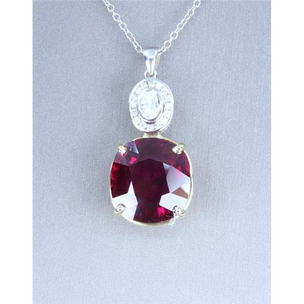 Stunning G.I.A. Certified Red Garnet
