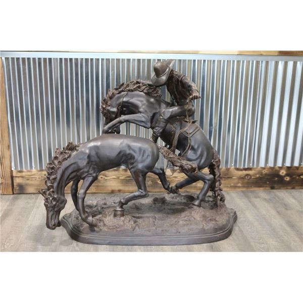 Large Western Statue.