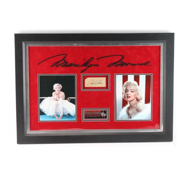 Original Marilyn Monroe Ink Signature.