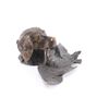 Image 2 : Bronze Bird Dog Ink Well.