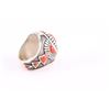 Image 3 : Sterling & Coral Men's Ring.