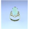 Image 5 : Luminous Fine Australian Opal and Diamond Ring