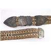 Image 3 : Old Mexican Horsehair & Silver Belt.