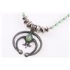Image 2 : Navajo Beaded Necklace With Naja.