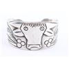 Image 1 : Navajo Steer Design Cuff