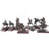 Image 1 : 8 Small Frederick Remington Bronzes.