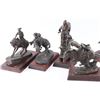 Image 2 : 8 Small Frederick Remington Bronzes.