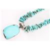 Image 2 : Navajo Turquoise Necklace & Pendant