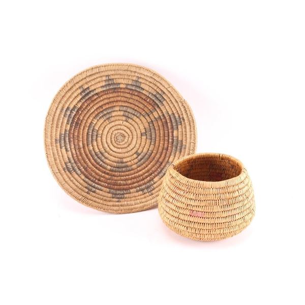 (2) Navajo  Basket