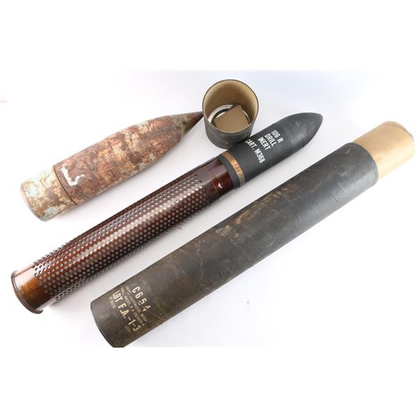 5" and 106mm Artillery Rounds