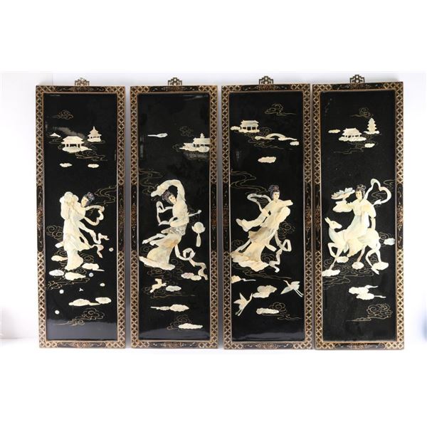 4 Chinese Panels.