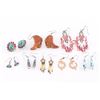 Image 1 : 8 Pair of Southwest Style Earrings.