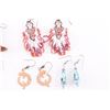 Image 2 : 8 Pair of Southwest Style Earrings.