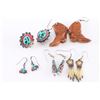 Image 3 : 8 Pair of Southwest Style Earrings.