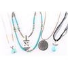 Image 2 : Lot of 4 Southwest Necklaces.