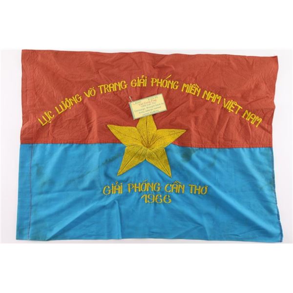 Captured VC/NVA Battle Flag.