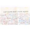 Image 2 : Lot of U.S. AAF Silk Maps.