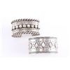 Image 1 : Lot of 2 Sterling Cuffs.