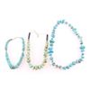 Image 1 : Lot of 3 Turquoise Beaded Necklaces