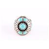 Image 1 : Sterling & Turquoise Men's Ring.