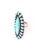 Image 2 : Large Turquoise Ring