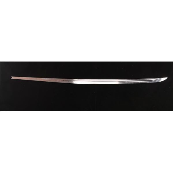 Japanese Futasuji-Hi Nagamaki Blade.