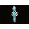 Image 1 : Blue Ridge Turquoise & Sterling Ring.