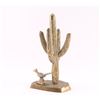 Image 2 : Desktop Brass Saguaro Sculpture.