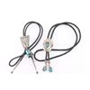 Image 1 : Lot of 2 Turquoise Bolo Ties.