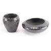 Image 2 : Lot of 4 Blackware Santa Clara Pots.