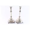 Image 1 : Antique Sterling Candle Holders.