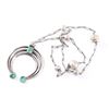 Image 2 : Navajo Sterling Necklace.